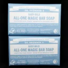 2個 Dr. Bronner's Magic Bar Soap bar