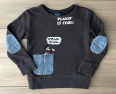 ディズニー ミッキー ポケット付き トレーナー 110㎝