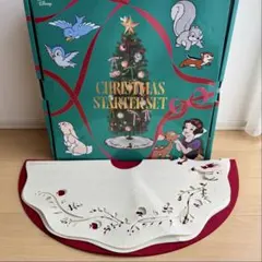 ディズニー 白雪姫 クリスマスツリースターターセット 【ツリースカート2枚】のサムネイル