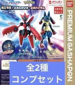 ポケットモンスター 組立可動！メガルカリオ・メガハッサム 2点