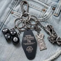 キーホルダー アメカジ ストリート カラビナ 古着 ヴィンテージ Y2K