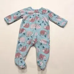 Carter’s ナマケモノ足つきロンパース 3ヶ月 60cm 美品