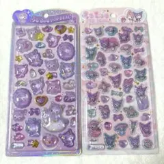 【サンリオ】うるちゅるポップシール　マイメロ　クロミ