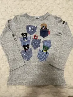 ダブルB⭐︎騙し絵風ロンT⭐︎110