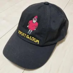 FRUIT OF THE LOOM　キャップ　黒　Freesize