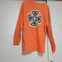 INDEPENDENT オレンジ ロングスリーブ Tシャツのサムネイル