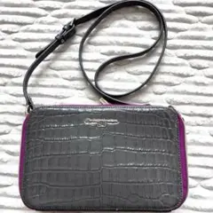 Modaprincipeモーダプリンチペ　ショルダーバッグ　クロコ型押し
