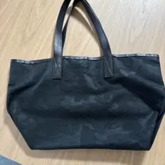 ☆開店セール☆ 未使用日 美品 ランセル レザー×ジャガード ロゴトート 