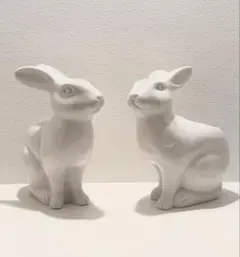 ロイヤルコペンハーゲン フィギュリン 2羽のうさぎ - メルカリ