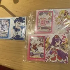 アイカツ！ セブンイレブン ステッカー　霧矢あおい　星宮いちご　神崎美月