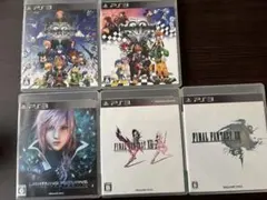 PS3 ソフト　スクエニセット　FFシリーズ　KHシリーズ