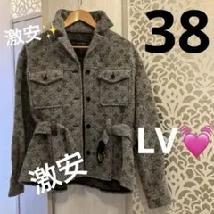 超美品❣️20AWルイヴィトン❣️ラマウール ブルゾン38サイズ❣️可愛いのサムネイル