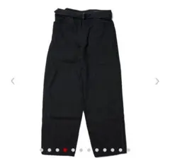 【あ、様専用】comoli 23SS ベルテッドデニム　ブラック　２