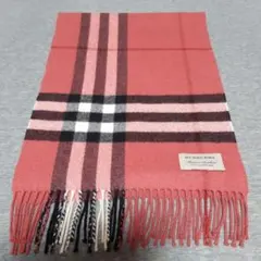 BURBERRY カシミヤチェックマフラー