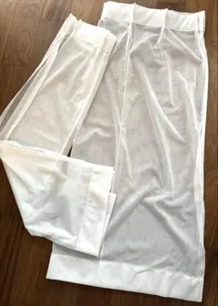 Lilycolor リリカラレースカーテン ドット 108cm×140cm 2枚のサムネイル
