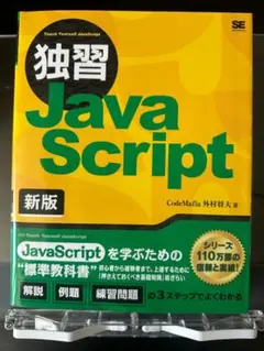 独習JavaScript 新版 外村将大著のサムネイル