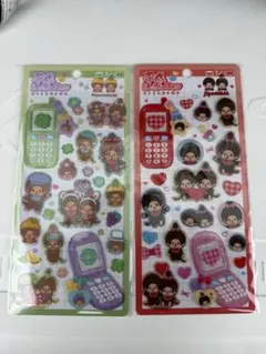 平成はっぴーフォン モンチッチ 正規品 シール