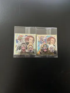 LOG14 SEC全2種まとめ売り【ワンピースシールウエハース】四皇