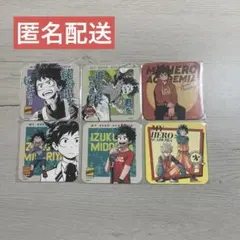 ヒロアカ アートコースター 緑谷セット