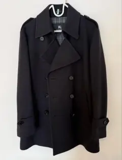 バーバリーブラックレーベル　PコートメンズM
