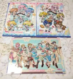 初音ミク 雪ミク2026 　クリアビジュアルポスター３点セット