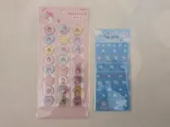 サンリオ　マイメロ　おはじきふうシール　キティ タイルシール 　キャラクター