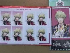 うたプリ 大和 フォトステッカー 特典 チケット風カード レア ワンダーランド