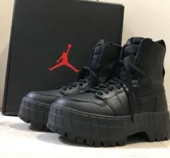25.0cm エアジョーダン1ブルックリンブーツFJ5737-001 Black