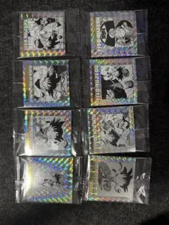 ドラゴンボールウエハース 40周年 シール ステッカー 8枚セット
