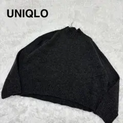【ユニクロ】長袖厚手ニット　タートルネック　プルオーバー　ウール　セーター　冬