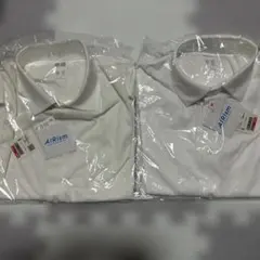 【新品】ユニクロ エアリズムコットン フルオーブンポロシャツ 半袖 Sサイズ