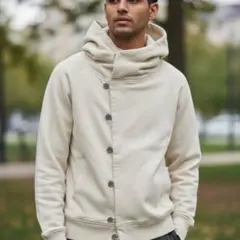 KAPITAL キャピタル 比翼ボタン留め パーカー サイズ3 日本製 KAPITAL キャピタル 比翼ボタン留め パーカー サイズ3 日本製