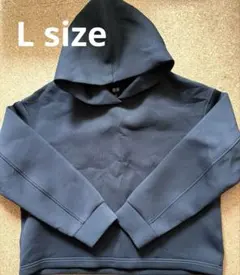 UNIQLO 　ウルトラストレッチ　ドライスウェットプルパーカー　L