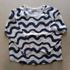 新品未使用BOBO CHOSES 波模様 長袖カットソー 6-7y(122cm)