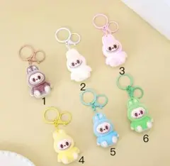 LABUBU ラブブ　キーホルダー 2点セット