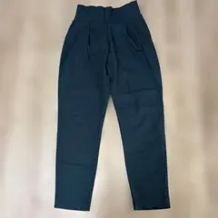EGOIST ダークグリーン タック入りパンツ