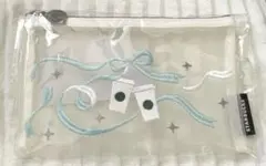 スターバックス　ホリデーオリジナルメッシュ刺繍ポーチ・コットンポーチ　2個セット
