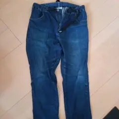 Gramicciダークブルー デニムパンツ ウエスト調整可能