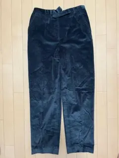velvet pants black