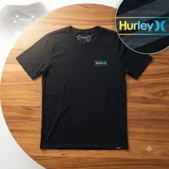 ✨バックプリント✨ハーレー Hurley ロゴグラフィック Tシャツ M 黒