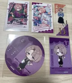 学マス 有村麻央 ステッカー カード コースター まとめ売り