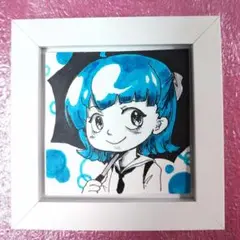 【nico*】オリジナル　手描きイラスト　No.2　雨の日
