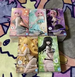新品未開封！ToLOVEるダークネスプライズフィギュア5個コンプセット！