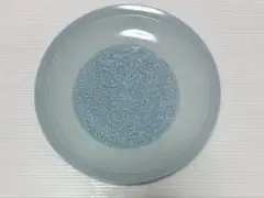 龍の絵柄　青磁　市栄窯　プレート