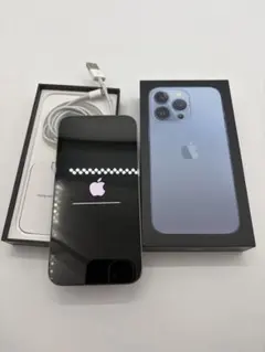 iPhone 13 Pro 128GB SIMフリー シエラブルー レザーケース - メルカリ