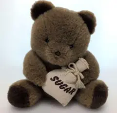 セキグチ レトロポップ 昭和レトロ ぬいぐるみ BEAR セキグチ　SUGAR サンリオ　昭和レトロ　ヴィンテージ SANRIO ぬいぐるみ シュガーベア ぬいぐるみ