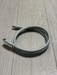 CIO スパイラルシリコンケーブル 1m C to C カームブルー