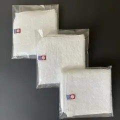 【新品未使用】今治タオル ハンカチ 3枚セット　ホワイトのサムネイル