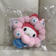 【万博会場限定】ミャクミャク マイメロ カラビナ付き なりきりぬいぐるみ