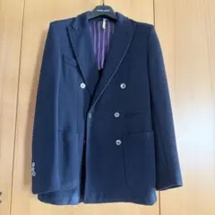 【美品】イタリア製☆Magyars☆マージャーズ★ニットダブルジャケット48